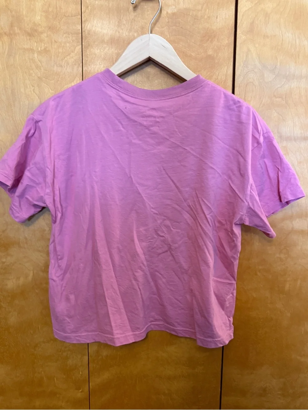 Nike Pink Women's Swoosh Crew Crop Tee Size XLarge